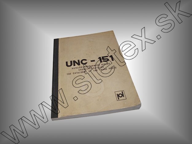 Katalóg UNC-151 I.vydanie 1969