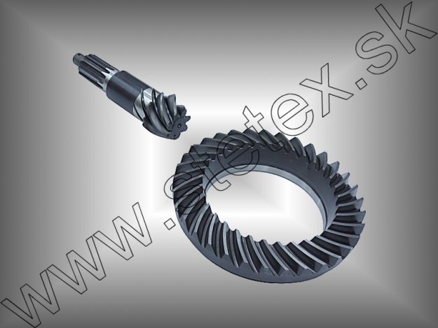 GEAR AND BEVEL PINION 7/33