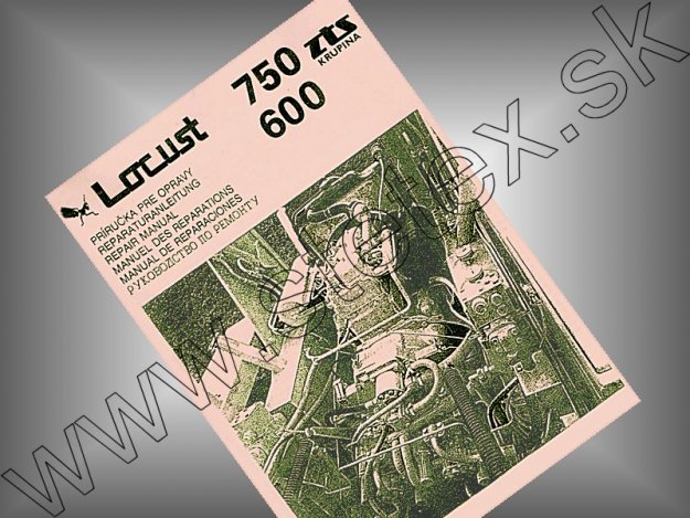 Príručka opráv LOCUST750 - 600