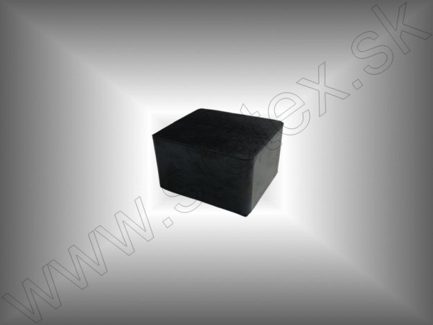 Rubber cube  80x70x45